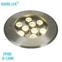 9-18w led recessed underwater light pool lights