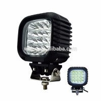 Auto lighting 48w square shape working ip68 6500K motorcycle light bar high quality led work light